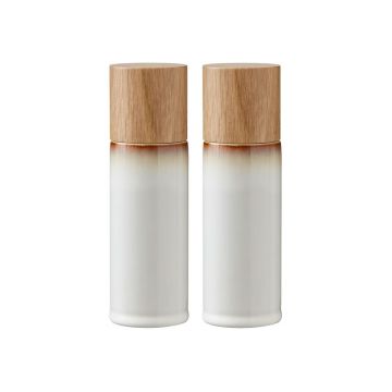 Set de râșnițe de sare și piper alb 2 buc. din ceramică Gastro Cream – Bitz