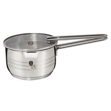 Set oala si capac scurgere Berlinger Haus, Napoli, 16 cm, 1.9 L, inox, argintiu