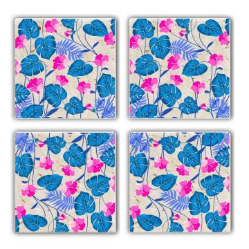 Set suporturi de pahare, Hermia, 366TYR1122, Multicolor