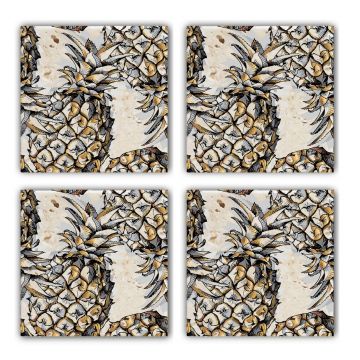 Set suporturi de pahare, Hermia, 366TYR1140, Multicolor