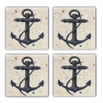 Set suporturi de pahare, Hermia, 366TYR1143, Multicolor