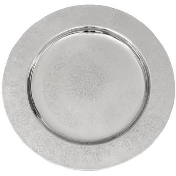 Tava Rotunda, din Inox, 33 cm, Grunberg