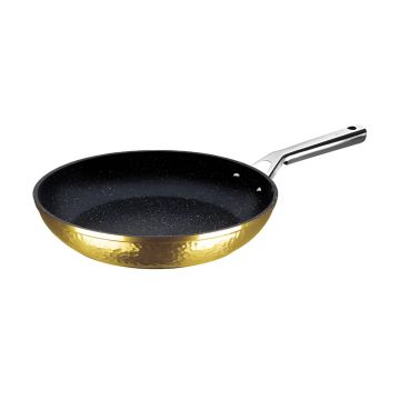 Tigaie Berlinger Haus, Hammered Gold, 28 cm, aluminiu forjat, auriu
