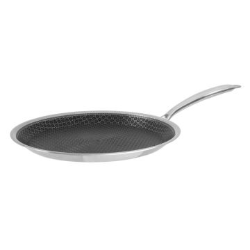 Tigaie pentru clatite Berlinger Haus, Eternal, 30 cm, inox, argintiu