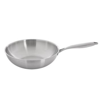 Tigaie tip wok din oțel inoxidabil ø 30 cm Steela – Orion