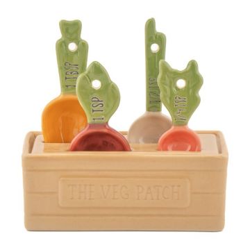 Ustensile de măsurat în bucătărie 4 buc. din ceramică Vegetable – Sass & Belle