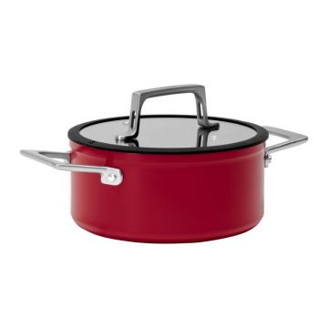 Oală cu capac/cu suprafață ceramică 2,4 l Meda 4.0 – FABINI