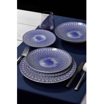 Serviciu de masă 18 bucăți GBSATN18Y2101621, Multicolor - Multicolor