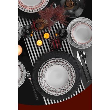 Serviciu de masă 24 bucăți LB24Y242011307, Multicolor - Multicolor