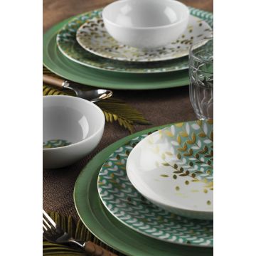 Serviciu de masă 24 bucăți NNZG24Y2885142, Multicolor - Multicolor
