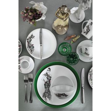Serviciu de masă 24 bucăți ZG24Y2519438, Multicolor - Multicolor