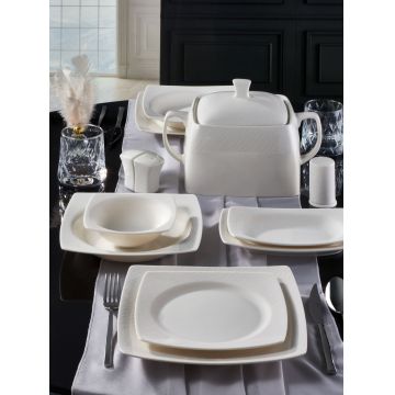 Serviciu de masă 62 bucăți GBSCR62KYT8206117, Multicolor, 18x29 cm - Multicolor