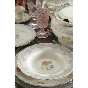 Serviciu de masă 68 bucăți BNOLY68YT43010046, Multicolor - Multicolor