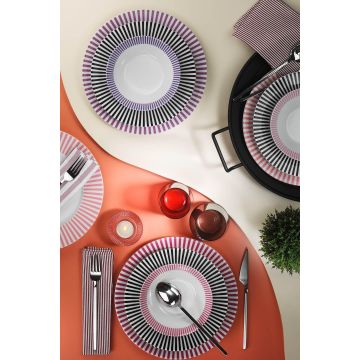 Set de cină, Multicolor, 27 cm - Multicolor