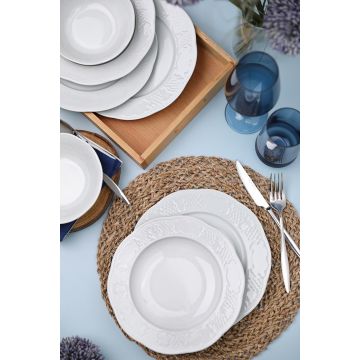 Set de cină, Multicolor, 27 cm - Multicolor