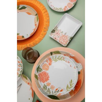 Set de cină, Multicolor, 27 cm - Multicolor