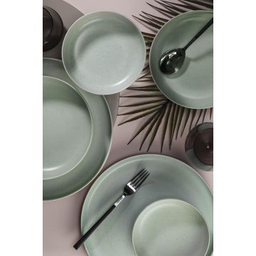 Set de cină, Multicolor, 27x3x27 cm - Multicolor