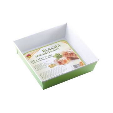 Forma de copt prajituri non-stick, Snb, 23.5x23.5 cm, aluminiu