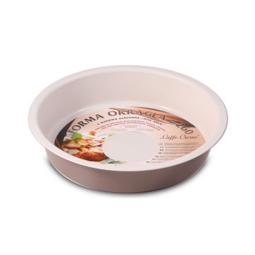 Forma de copt tort, invelis non-stick Caffe, Snb, 26 cm, aluminiu, crem
