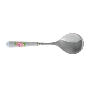 Lingura pentru amestecat, Peonia, Brandani, 23.5 cm, inox/ceramica
