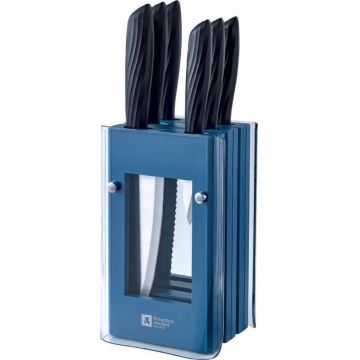 Set 6 cutite cu suport, Richardson Sheffield, Spectrum Lagoon Gift Box, inox