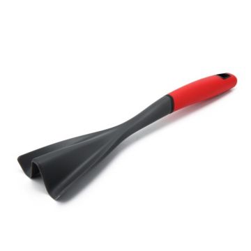Spatula pentru carne, Luigi Ferrero Atlanta, 37 cm, nailon, rosu/negru Spatula pentru carne, Luigi Ferrero Atlanta, 37 cm, nailon, rosu/negru