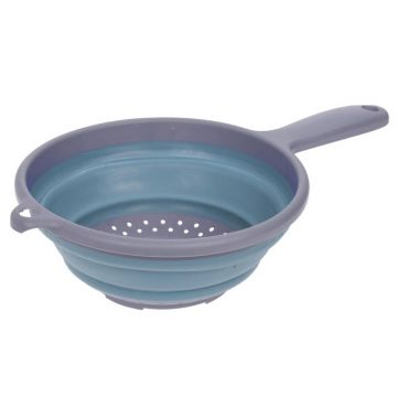 Strecuratoare pliabila, Ø23 cm, plastic, gri