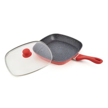 Tigaia grill Orange Grays, Cooking by Heinner, 28x4 cm Tigaia grill Orange Grays, Cooking by Heinner, 28x4 cm