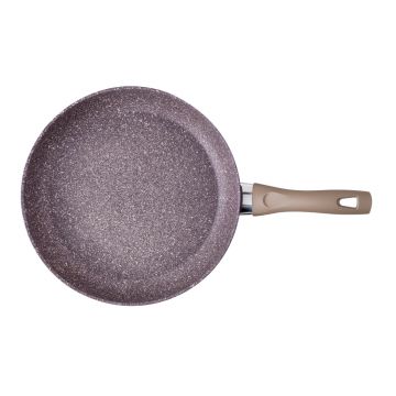 Tigaie Granitium Aubergine, Brandani, Ø 32 cm, aluminiu non-stick