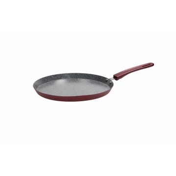 Tigaie pentru clatite Sweet Cherry, Tognana Porcellane , 25 cm, inox, burgund