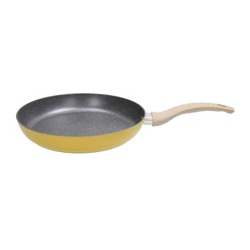 Tigaie, Tognana, Natlo Vintage, 28 cm Ø, aluminiu, galben