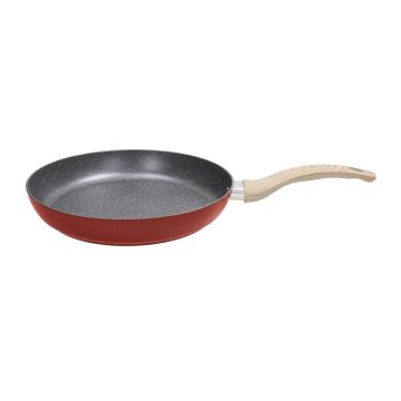 Tigaie, Tognana, Natlo Vintage, 28 cm Ø, aluminiu, rosu