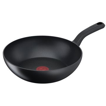 Tigaie Wok,Tefal, So Chef, pentru inductie, 28 cm Ø, aluminiu