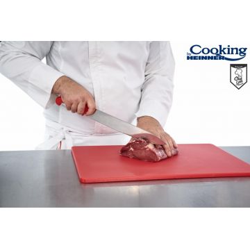 Tocator HACCP GN1/1, Cooking by Heinner, 53x32.5x2 cm, polietilena, rosu