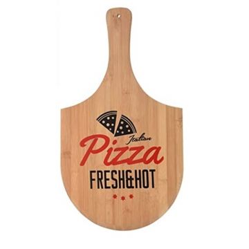 Tocator pentru pizza Fresh & Hot, 53.5x30.5x1 cm, bambus