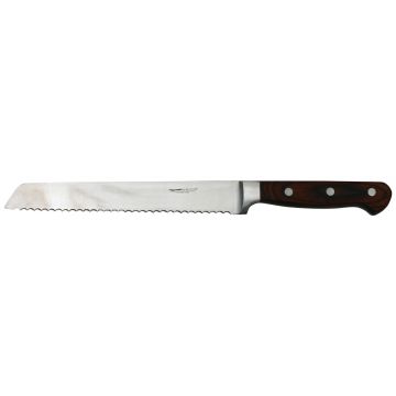Cutit pentru paine Titanium, Ambition, 20 cm, inox/lemn