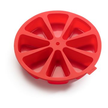 Formă despărțitoare din silicon pentru tort Lékué, ⌀ 26,5 cm, roșu