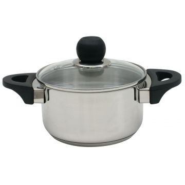 Oala cu capac Vikos, Ambition, 1.8 L, 16 cm, inox