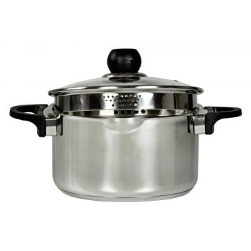 Oala cu capac Vikos, Ambition, 2.8 L, 20 cm, inox
