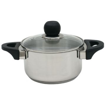 Oala cu capac Vikos, Ambition, 3.4 L, 20 cm, inox