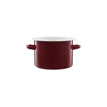 Oala emailata 18 cm, Emalia Olkusz, 3 L, email, visiniu
