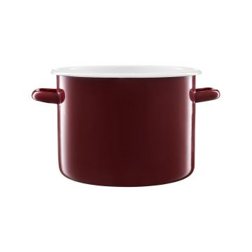 Oala emailata 22 cm, Emalia Olkusz, 5.5 L, email, visiniu
