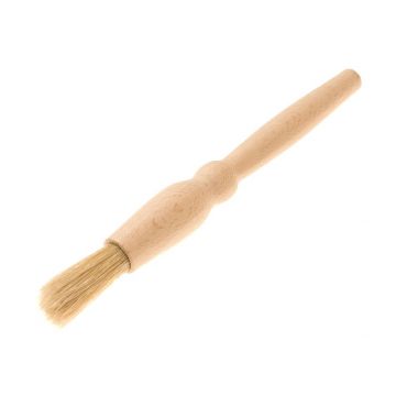 Pensula de patiserie rotunda, Practic, 18 cm, lemn
