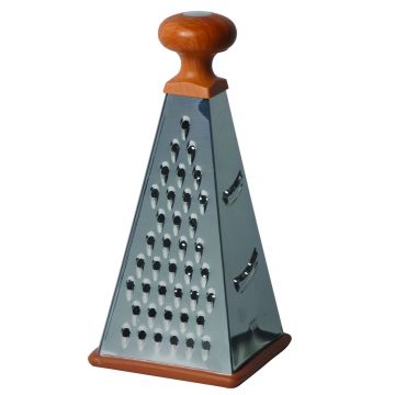 Razatoare conica 4 fete Tina, Domotti, 25.5 cm, otel galvanizat