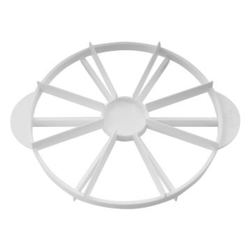 Separator de felii de tort Dr. Oetker Sweet, ø 21,5 cm, alb
