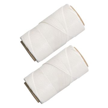 Set 2 ghemuri sfoară pentru copt Westmark Baker, lungime 60 m,alb