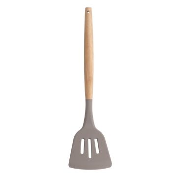 Spatulă din silicon Sabichi Cone, gri
