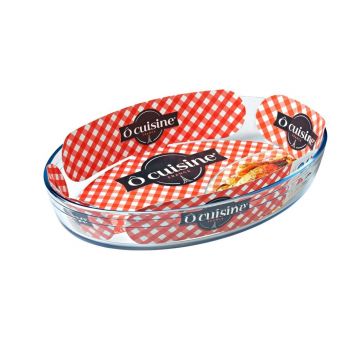 Vas de copt termorezistent Glassware Range, Ocuisine, 26x18 cm, sticla