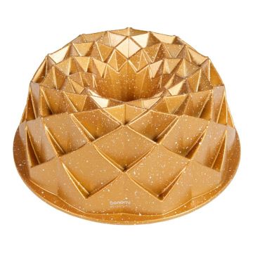 Formă de copt din aluminiu turnat Bonami Selection Jeweline, auriu