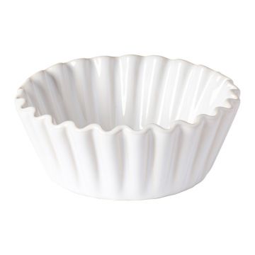 Formă din gresie pentru brioșă Casafina Forma, ⌀ 13 cm, alb